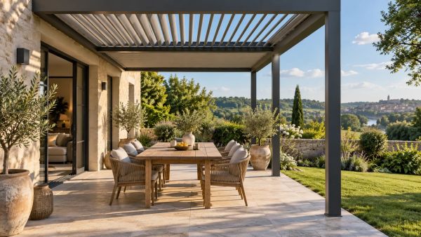 5 avantages d'une pergola bioclimatique pour votre extérieur à Agen