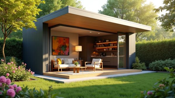 Construire un espace de vie avec un studio de jardin habitable