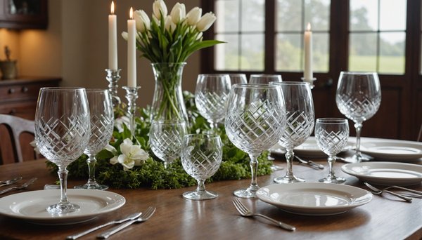 Des verres qui font la différence : jouer avec la verrerie dans la décoration de table